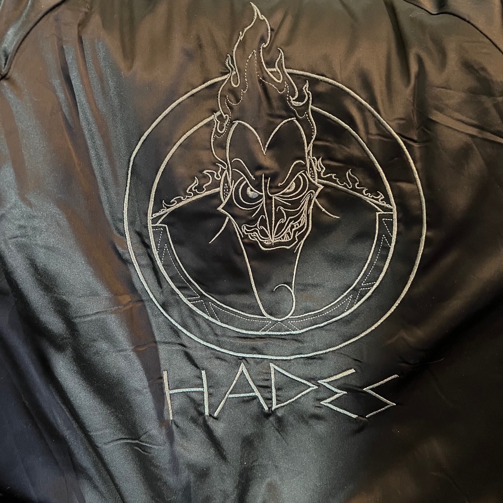Disney Hades bomber jacket